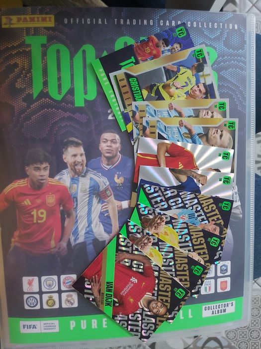 Karty piłkarskie top class 2025