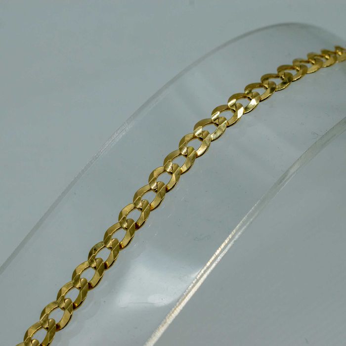 Złota bransoletka 585 8,59gram 21cm Pancerka Nowa PEŁNA WYSYŁKA GRATIS