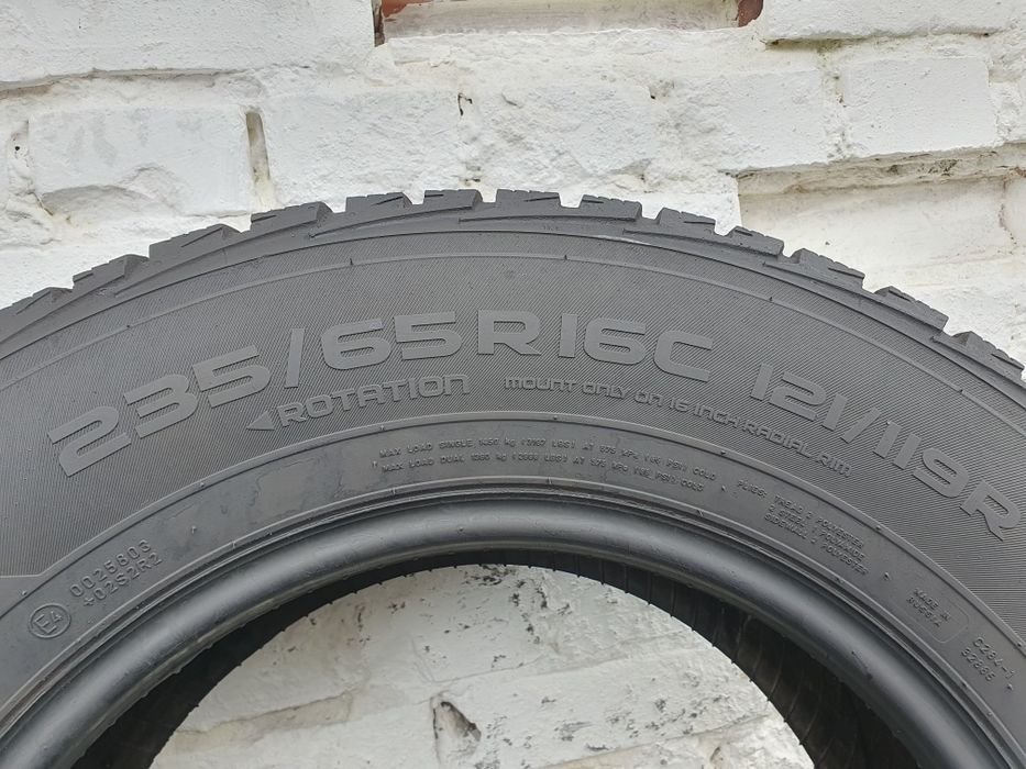 Opony zimowe 2szt. 235/65/16 C do busa NOKIAN 2017 rok! 8mm! MONTAŻ!!