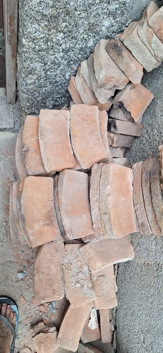 Tijolo burro para forno antigo