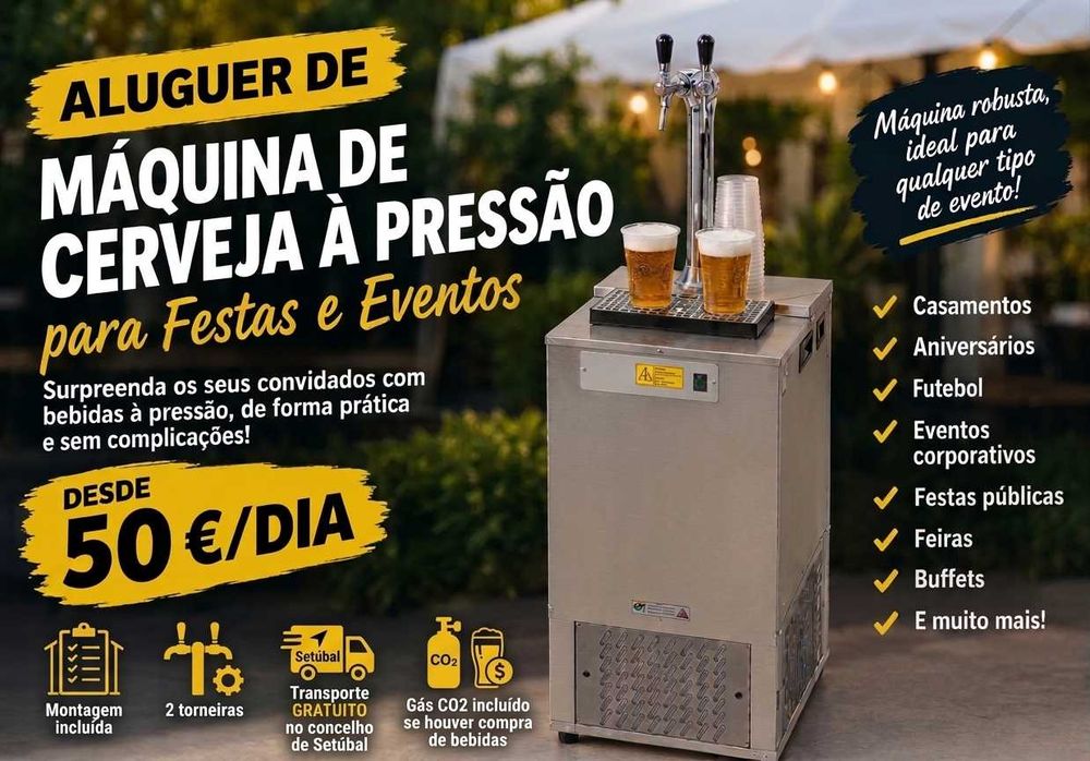 Imperial Beer Dispenser for RENT – 1 or 2 Taps