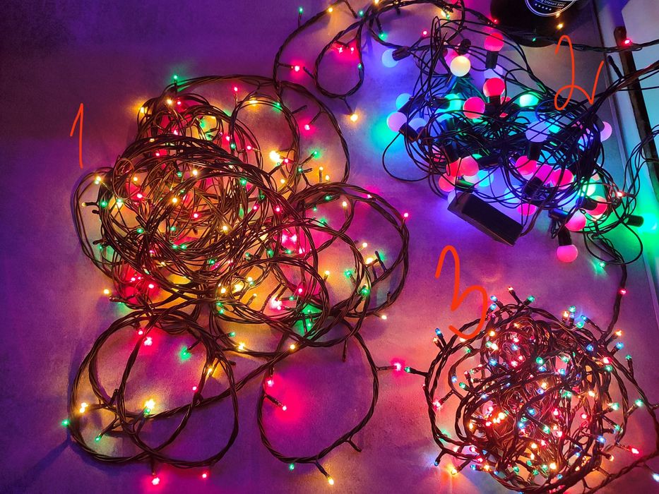 Гірлянда новорічна, кульки