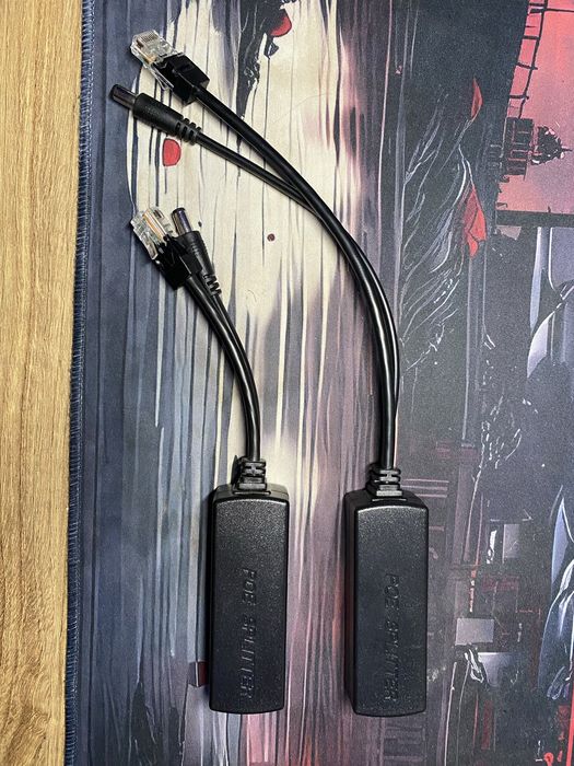 POE Splitter 48V → 12V Green Vision MT-POE-B1210 IEEE 802.3af/at