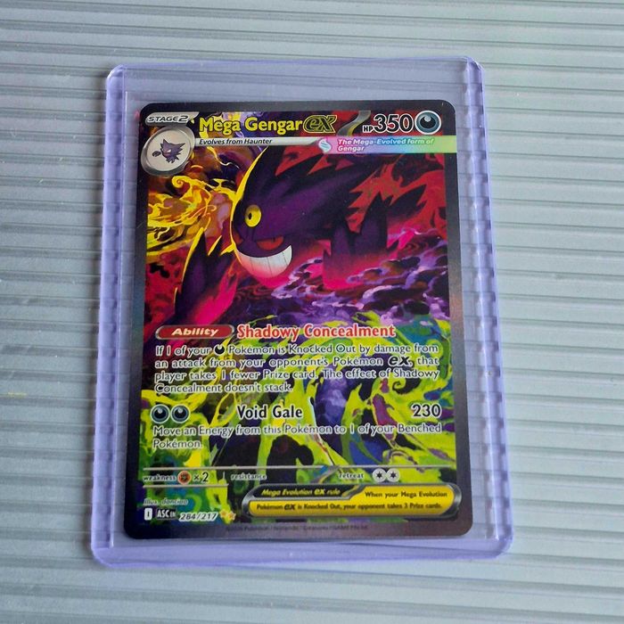 Mega gengar ex ascended heroes raw stan mint