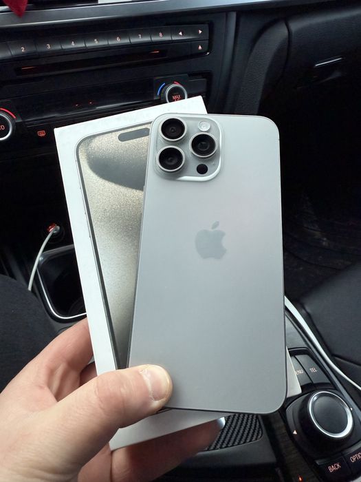 Продам Iphone 15 Pro Max 512 GB Natural Titanium 83% акб
