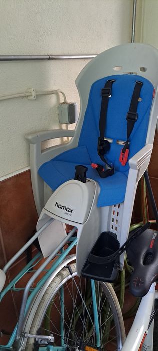Cadeira bicicleta porta criança Hamax com fixador