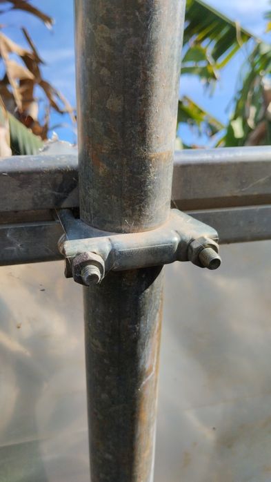 Estufa metálica 660m2 galvanizado