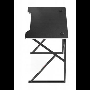 Геймерський ігровий комп'ютерний стіл чорний та білий