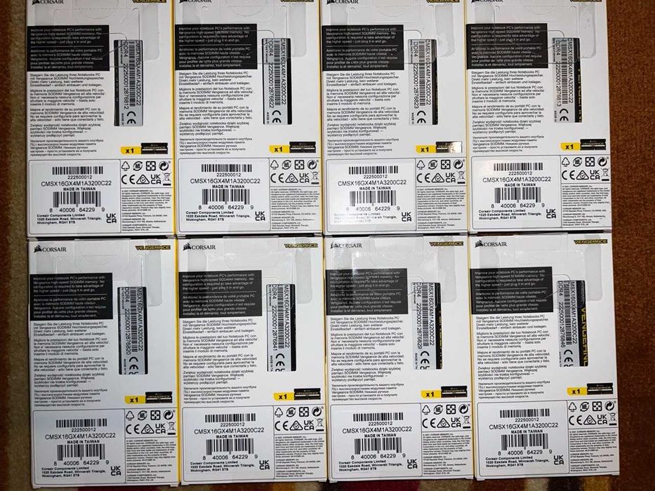 32GB 2x16GB 17000 19200 21300 25600 DDR4 2133 2400 2666 3200 sodimm