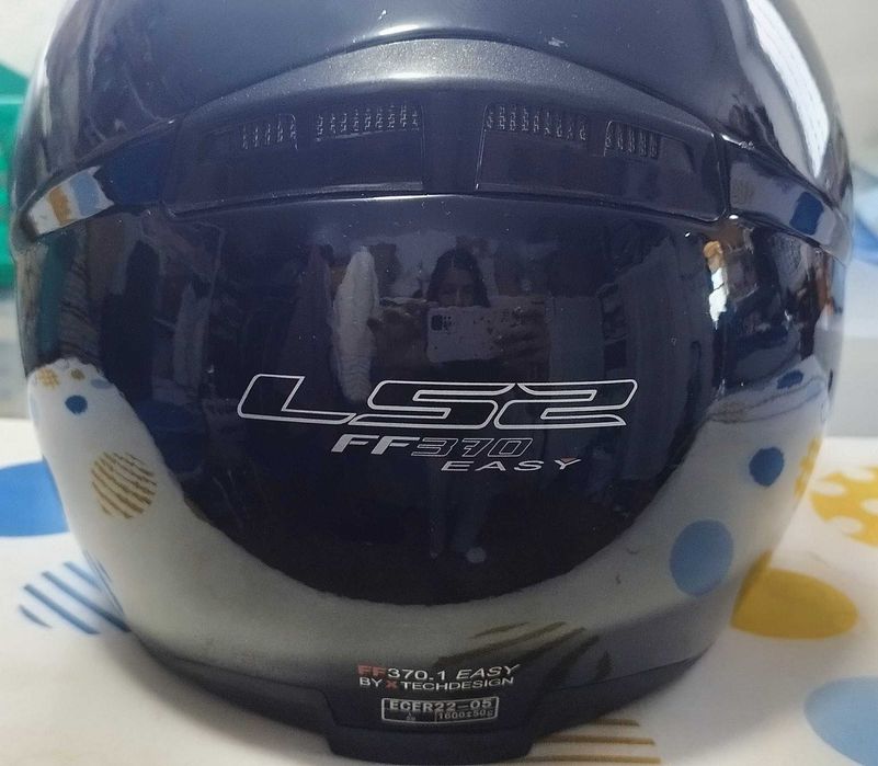 Capacete L Moto Como Novo