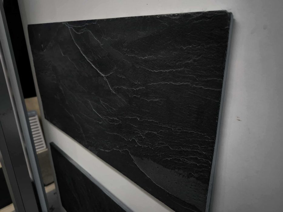 Płytki Łupek Black Slate Naturalne