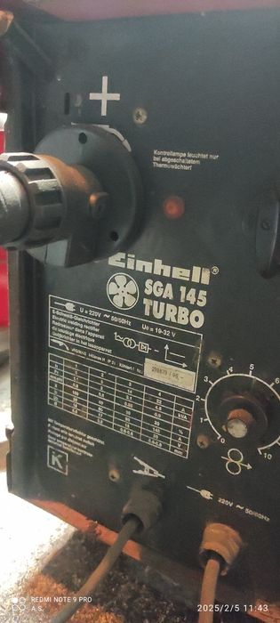Spawarka Migomat Einhell sga 145 turbo w pełni sprawna.