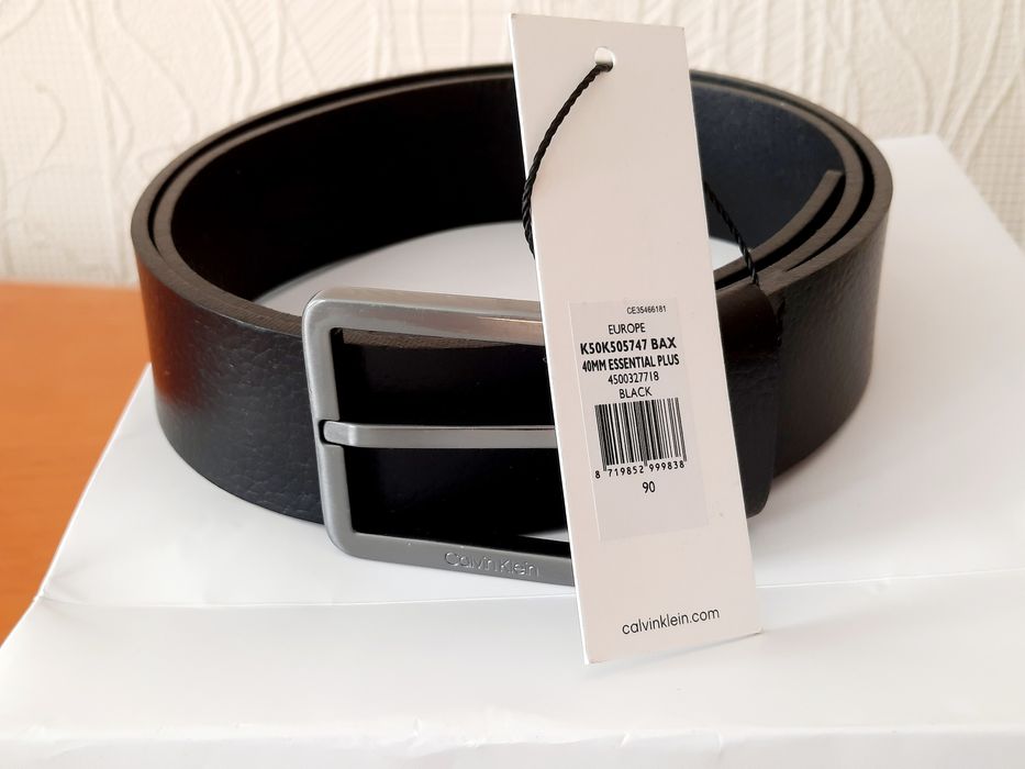 Новый ремень Calvin Klein Essential Plus