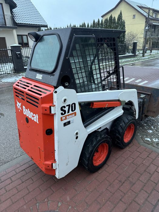 Bobcat s70, miniładowarka, minikoparka, spychacz, wozidło wynajem