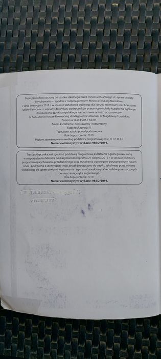 Angielski Oxford Vision 2 podrecznik dla LO I Technikum