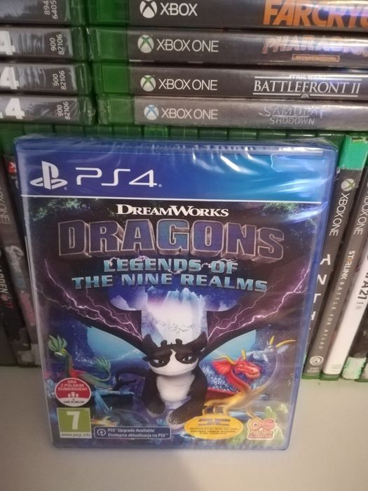 Dragons Legends of the nine realm PL nowa folia ps4 ps5 PlayStation