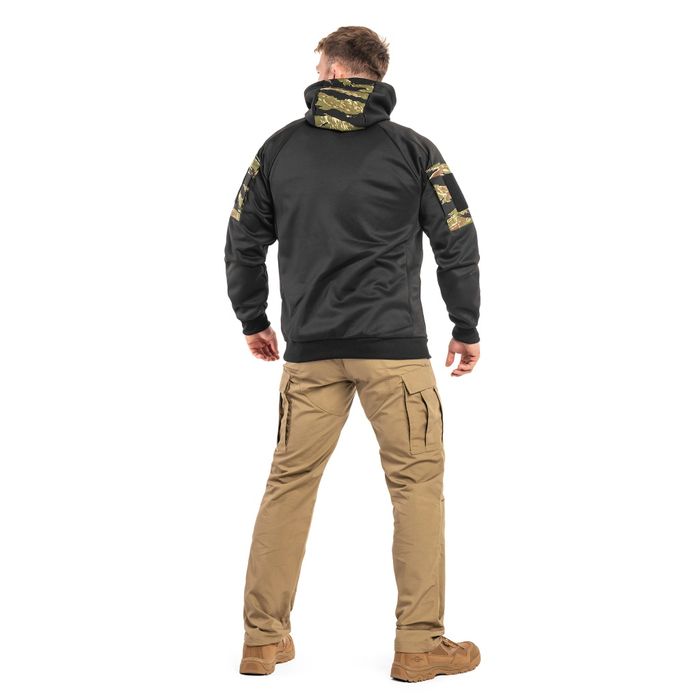 Тактична  Кофта Helikon-Tex Rogue Hoodie - Black/Tiger Stripe