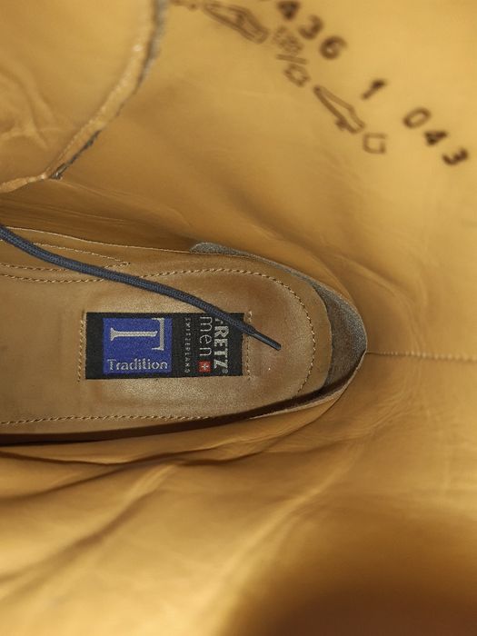 Кожаные швейцарские ботинки FRETZ