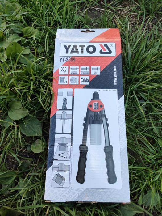 Заклепочник YATO, з НІМЕЧЧИНИ, професійний, НОВИЙ