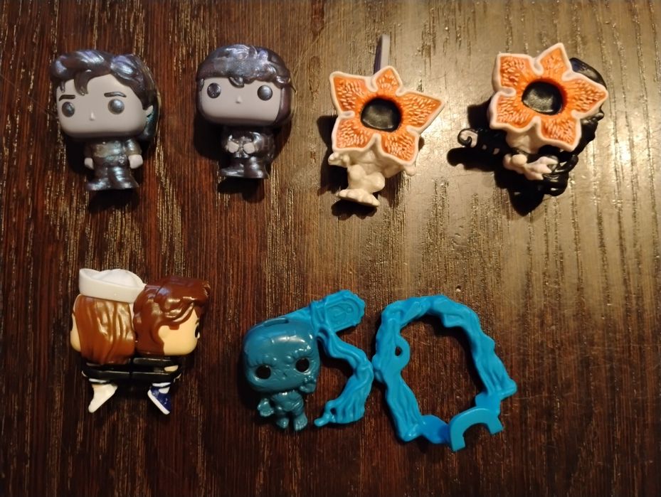 Figurki Stranger Things Kinder Joy sprzedaż wymiana