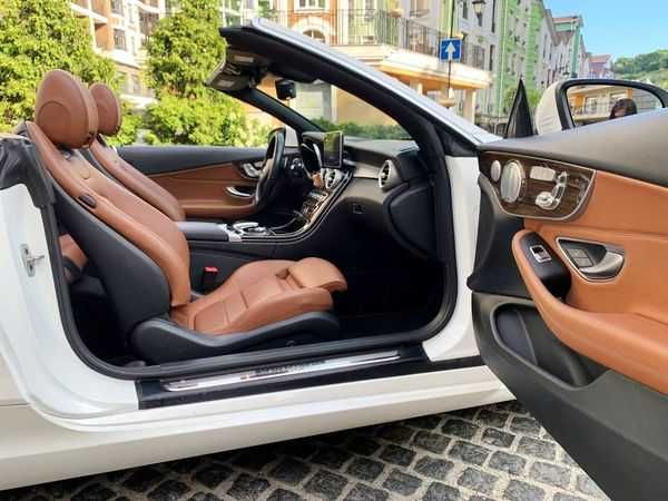 Mercedes-Benz C300 Cabrio | Оренда з водієм та без водія | Київ