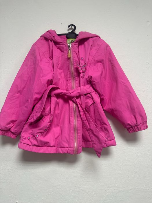Дитяча курточка на весну рожева