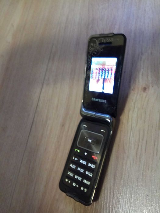 Стильний жіночий телефон Samsung SGH-L310 la fleur "жабка"