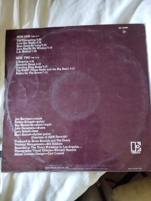 Vinil The Doors LA Woman