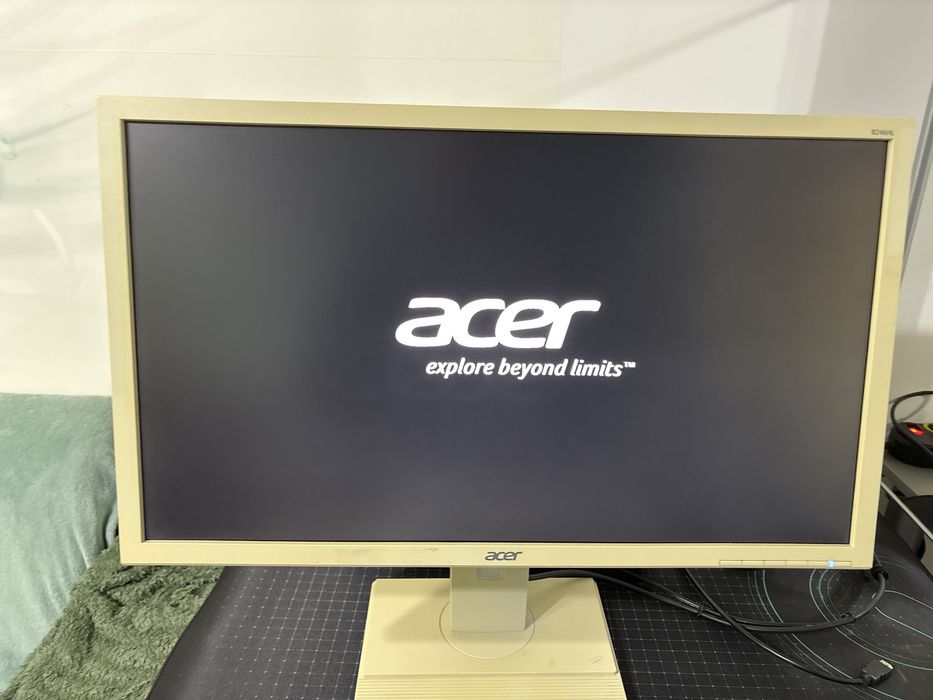 Monitor Acer 24" B246HL (Full HD) + kable. Tani ekran do biura/nauki