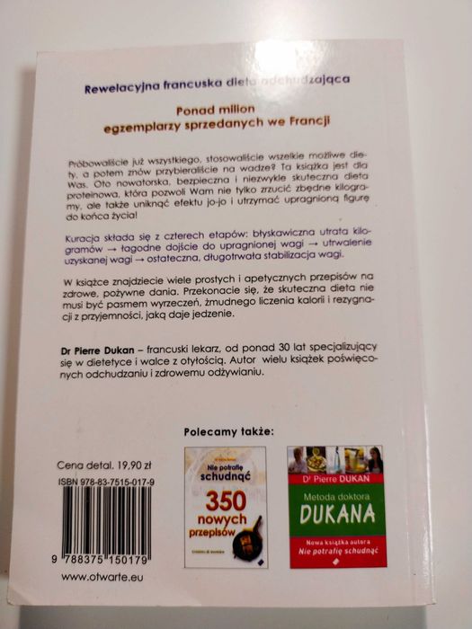 Dukan Nie potrafię schudnąć + 350 przepisów
