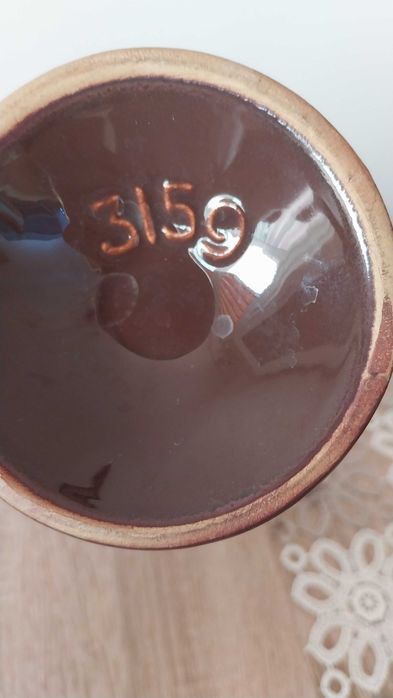 Wazon PRL tygrysek, pręgusek.