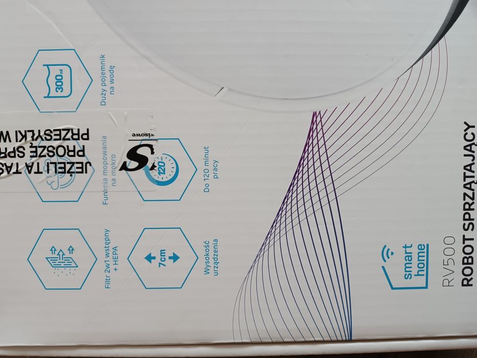 Robot sprzątający Setti RV 500 z wifi