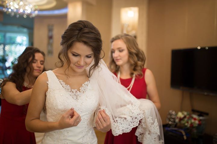 Весільна сукня фасон "рибка"