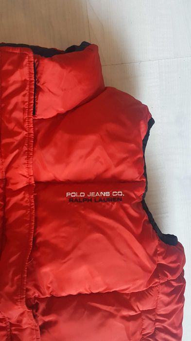 Ralph Lauren Polo Jeans oryginalny damski bezrękawnik kamizelka kurtka