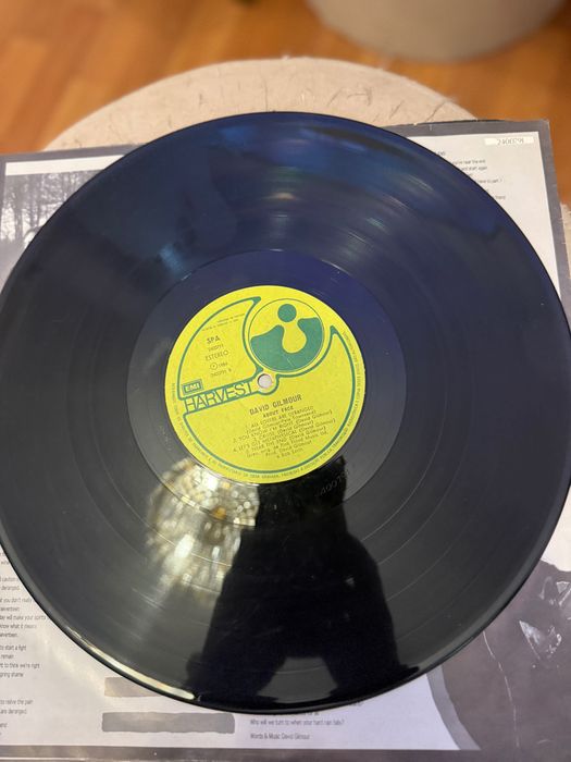 Vinil David Gilmour – About Face (1984, Original / EMI-VC Portugal)