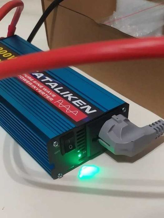 Новий Інвертор 24В-220В Tataliken 3000W для котла. Чиста синусоїда