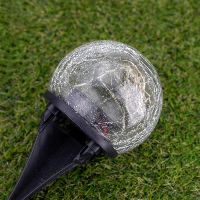 Lampa ogrodowa kula solarna lampa