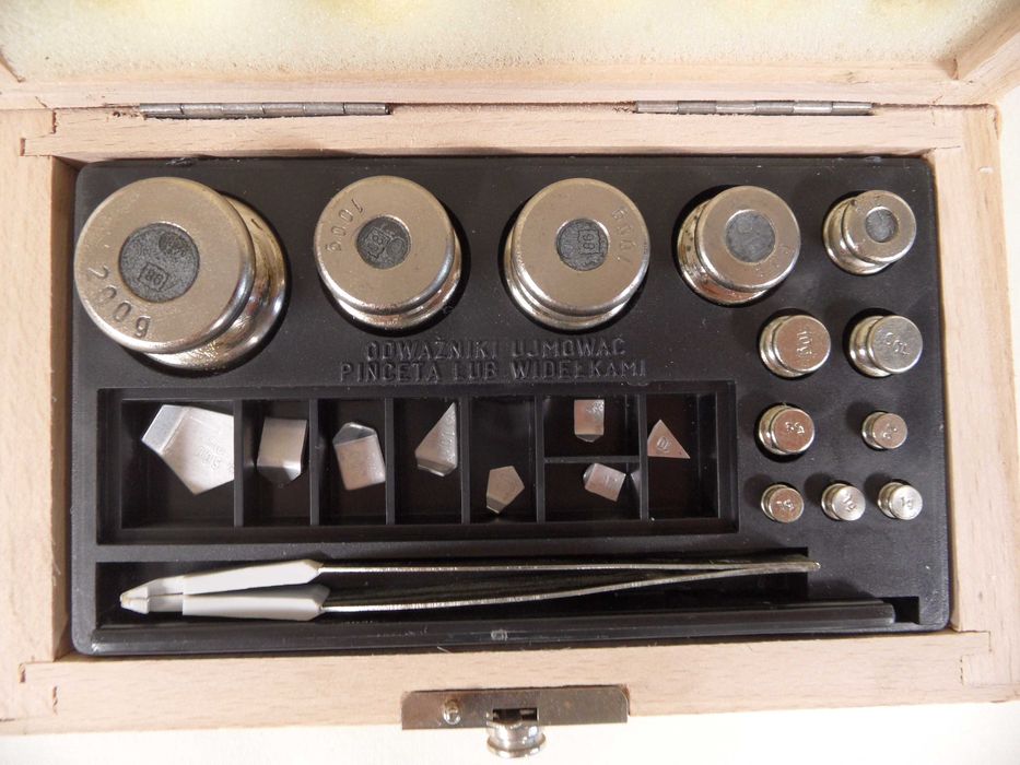 Odważniki z PRL-u stan magazynowy