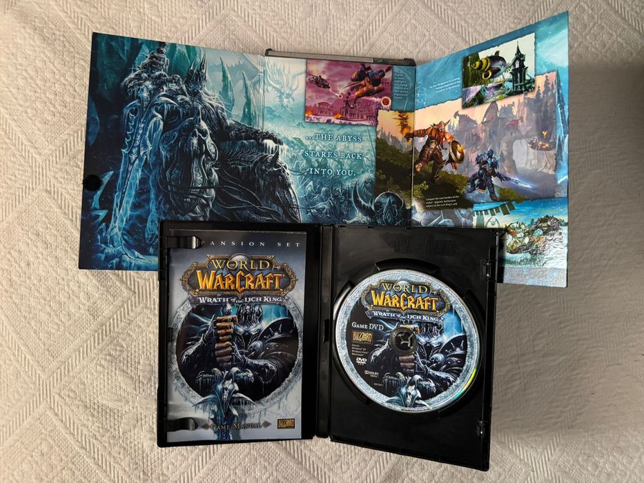 Lote Colecionador World of Warcraft - Inclui Jogo Original SELADO (IGAC 2009)