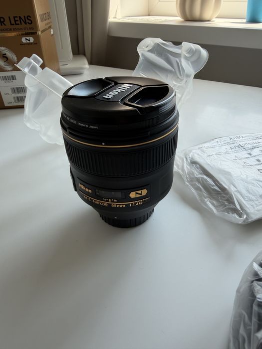 Об’єктив Nikon AF-S NIKKOR 85mm f/1.4G (стан новий)