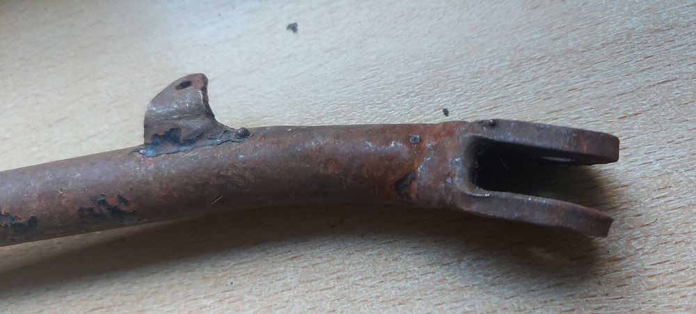 Motocykl PRL podpórka stopka boczna ?