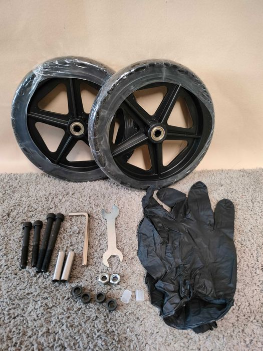 2 szt. Zapasowe koła do wózka inwalidzkiego