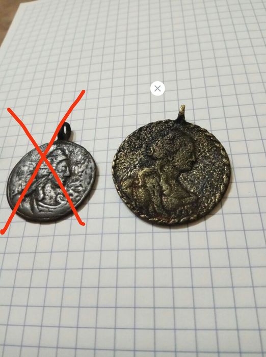 Дукач, ладанка , образок 18 век.