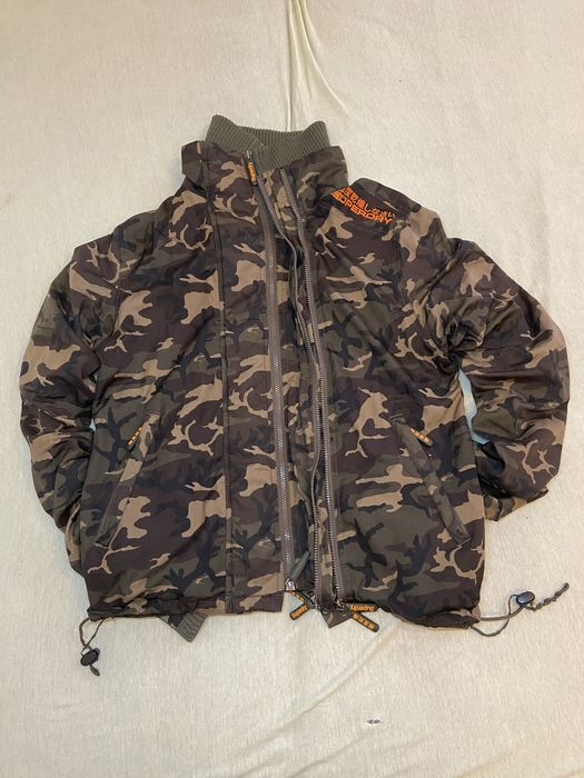 Kurtka męska wiatrówka Superdry SD-Windcheater MORO - Stan Idealny!