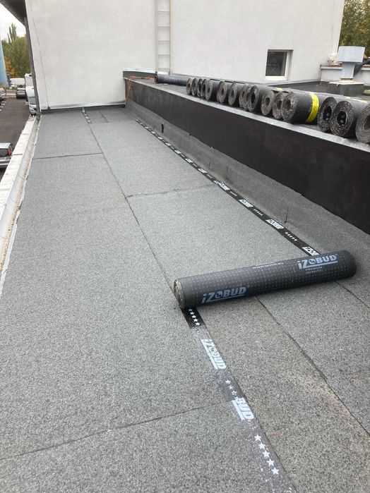Układanie papy termozgrzewalnej, remont dachów papowych, naprawa, papa