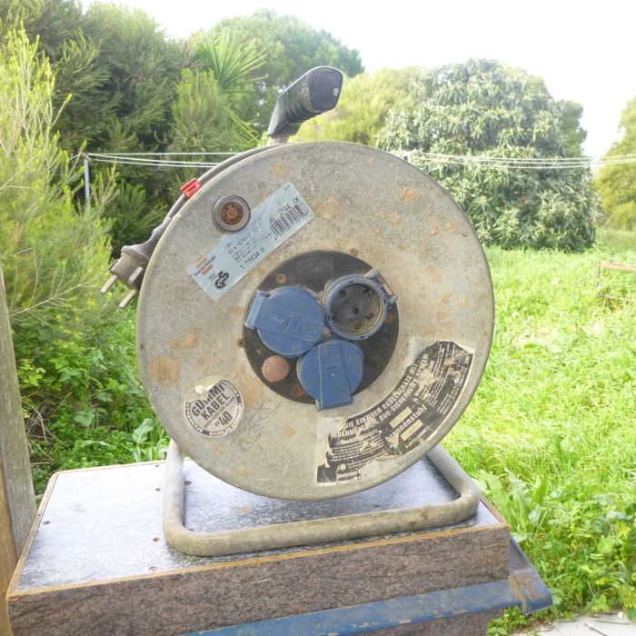 Extensão Elétrica com Enrolador. 3 x 1,5 mm, 40 m