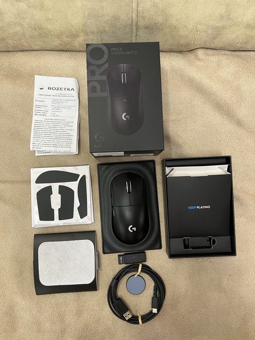 Миша Logitech G Pro X Superlight 2 Lightspeed Wireless Black