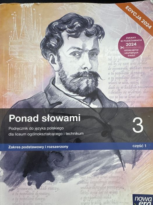 Ponad słowami 3 cz.1 – język polski, podst. i rozszerzony