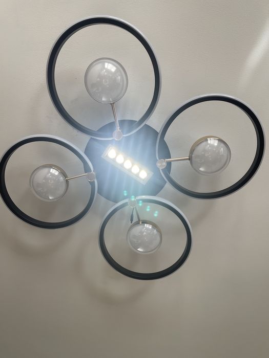 Люстра led світлодіодна loft