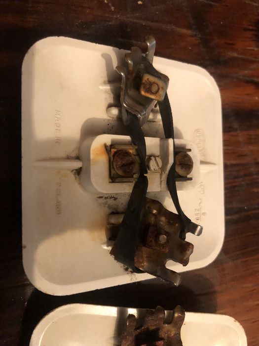 Włącznik gniazdko stare prl